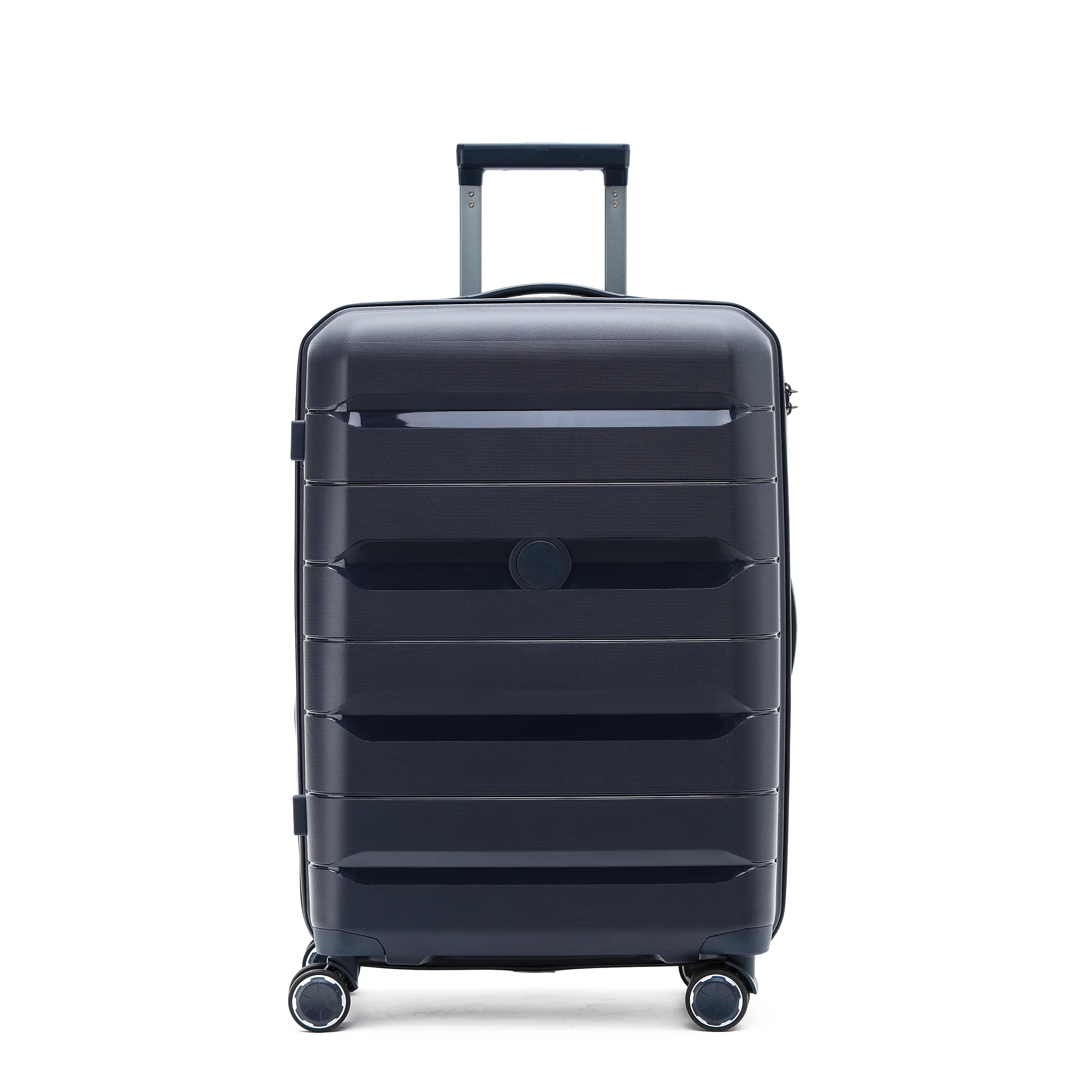 Hot sale Factory Trolley luggages &bags travel bag & suitcase PP  hardside traveling luggage 24 inch