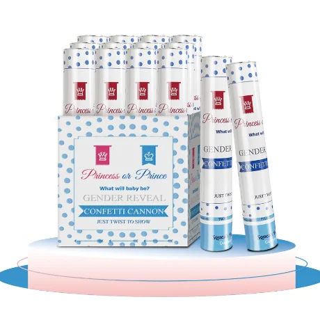 Rectangles Confetti Electric Wedding Machine Gender Reveal Cannon  for Nightclub with Paper Electric Party Christmas Print OEM