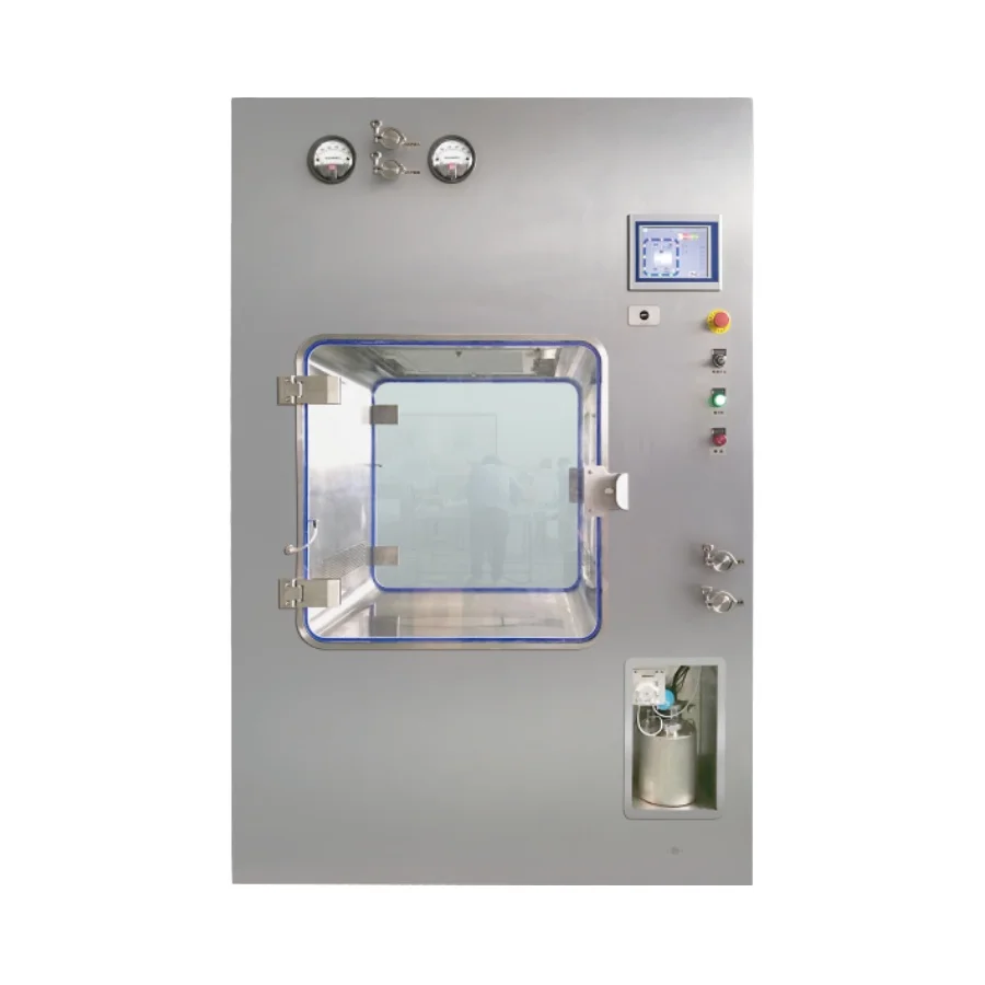 Усовершенствованная технология cleanroom pass clean room box Dynamic VHP Pass Box