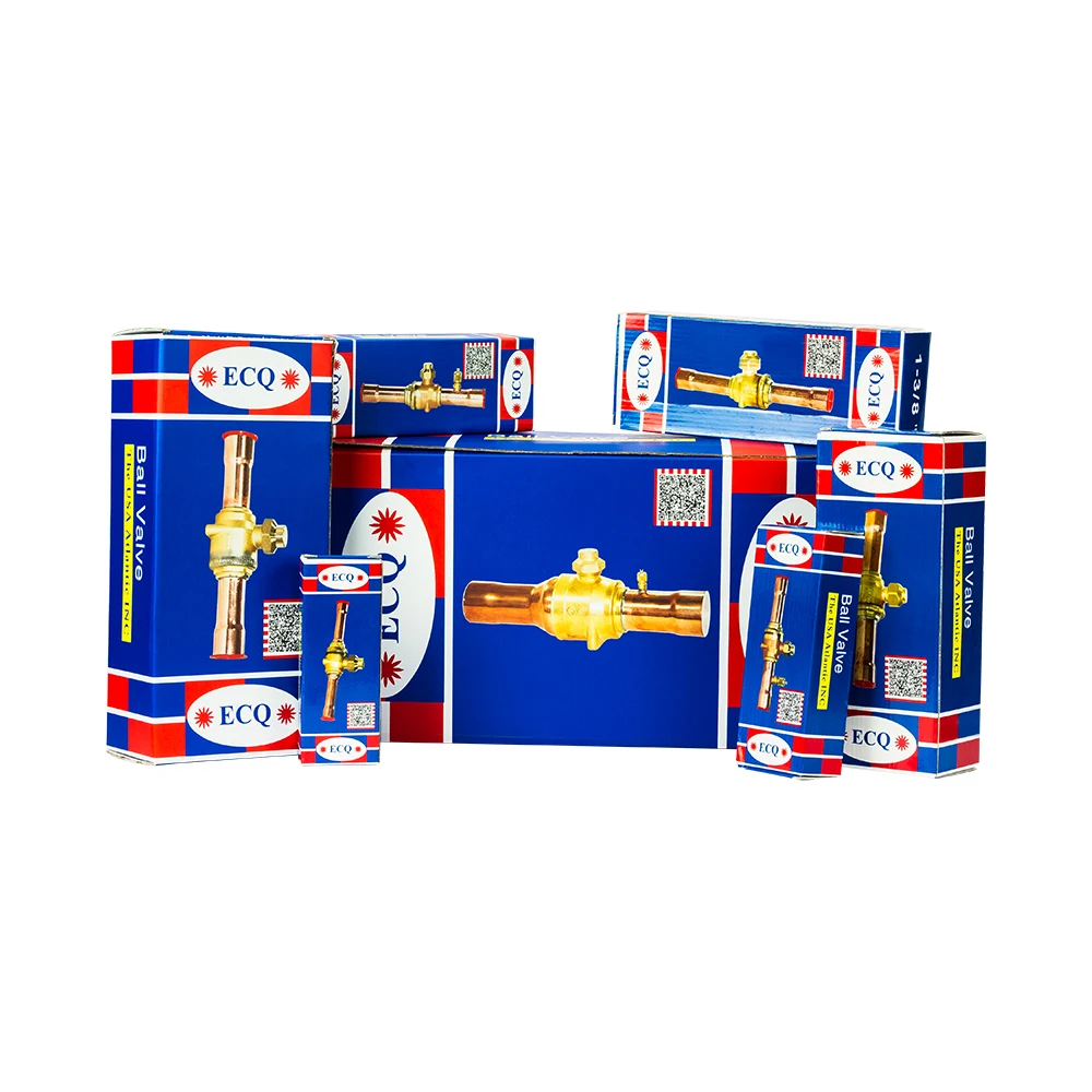 Шаровой клапан для холодильника/шаровой клапан для кондиционера/латунный медный шаровой клапан для холодильника с отверстием для доступа