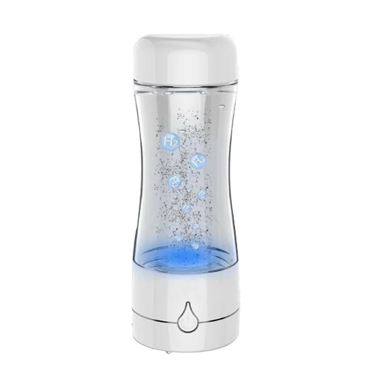 
350ml USB Quiet Rechargeable Electrolysis Portable Hydrogen Water Generator Bottle 