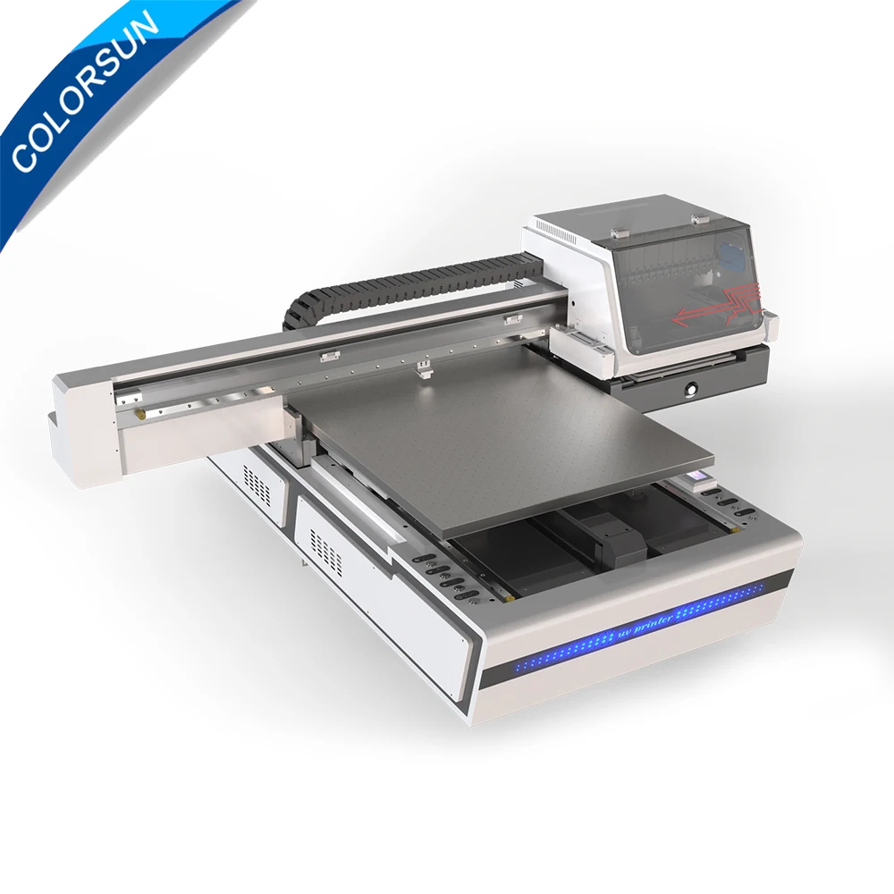 Multifunction UV Crystal Label Sticker Dtf Cup Wrap Transfers Inkjet Digital Printer Uv Flatbed Bottle Uv Printer A1 6090
