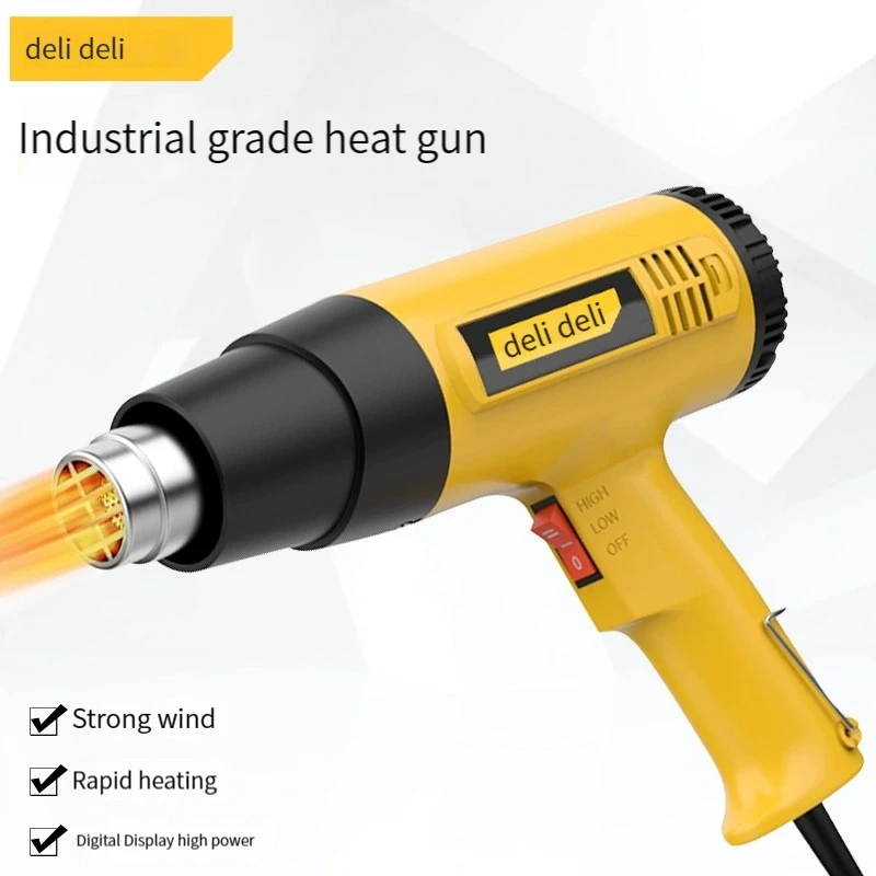 DL391201 heat gun temperature adjustable high power film heating miniature