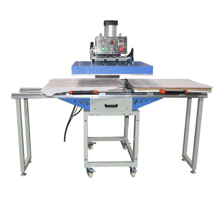 Semi Automatic Heat Press Machine 16x20 Heat Press Machine Colorful Textile Material Pneumatic