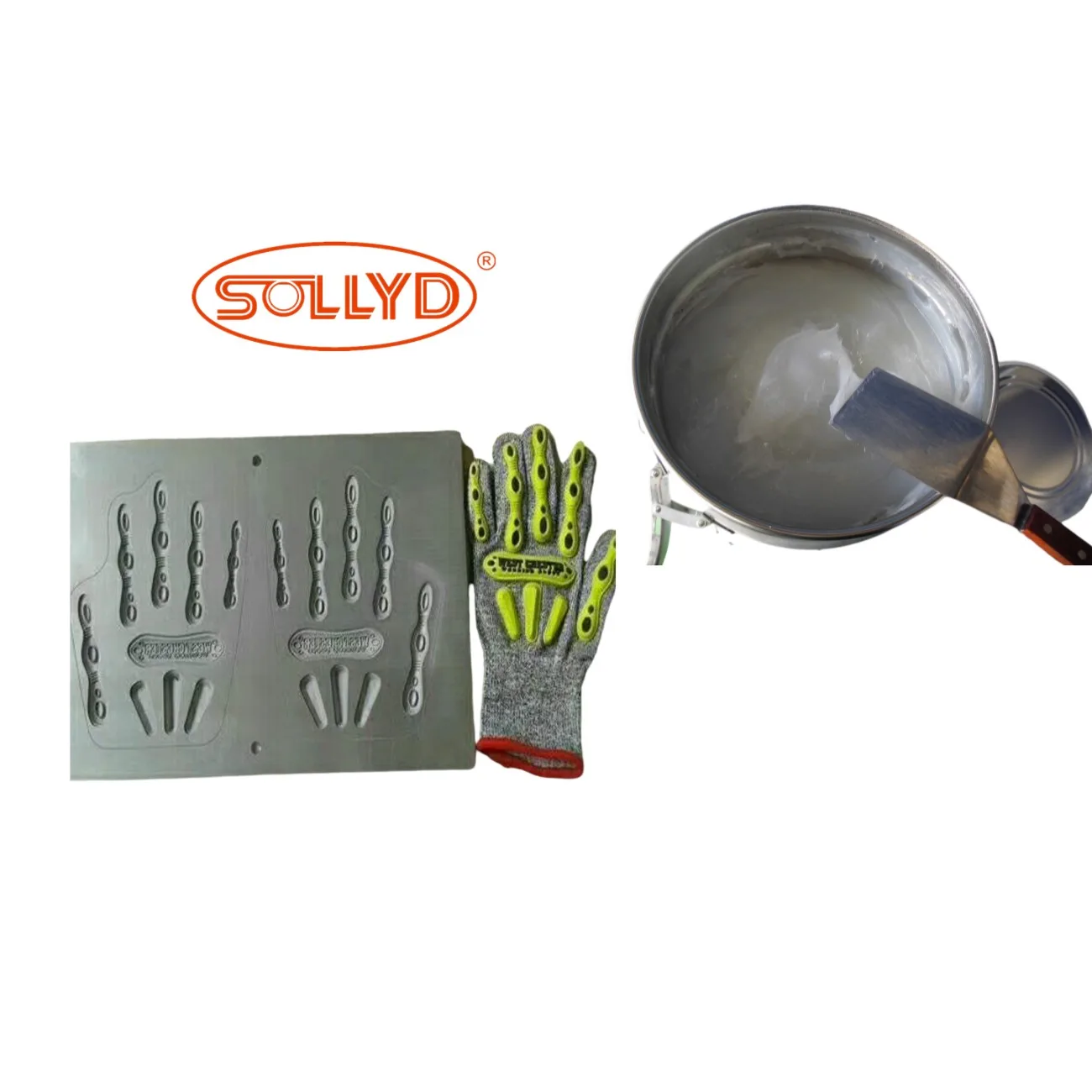 liquid silicone for molding process 3D silicone effect