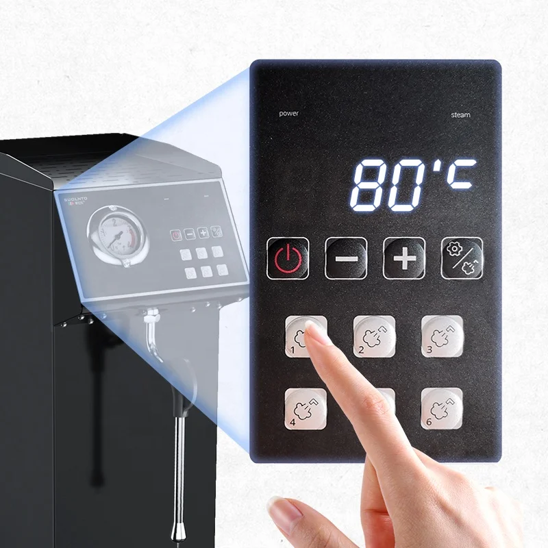 popular steam boiler machine electric temperature sensor application boiling water machine for milk tea