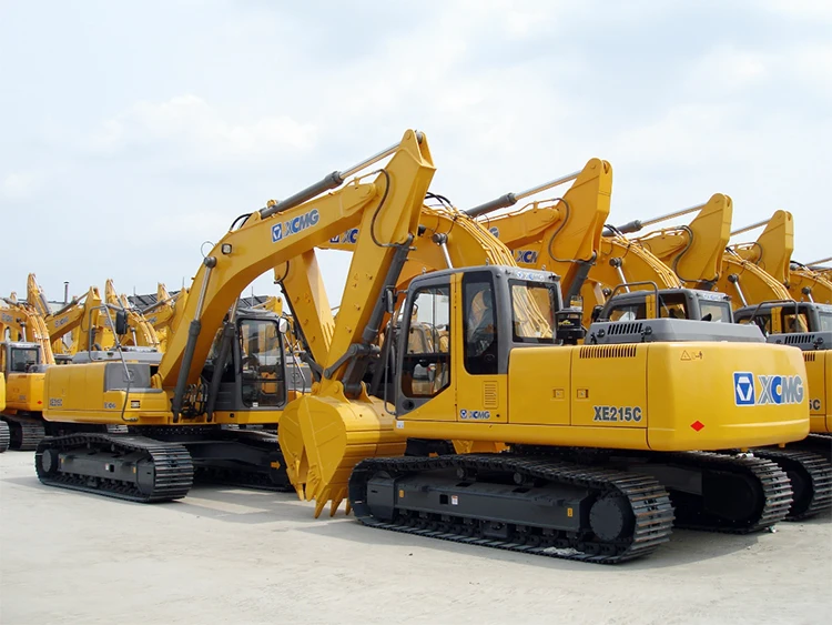 XCMG official XE215C 21.5ton new hydraulic crawler excavator machine price list for sale