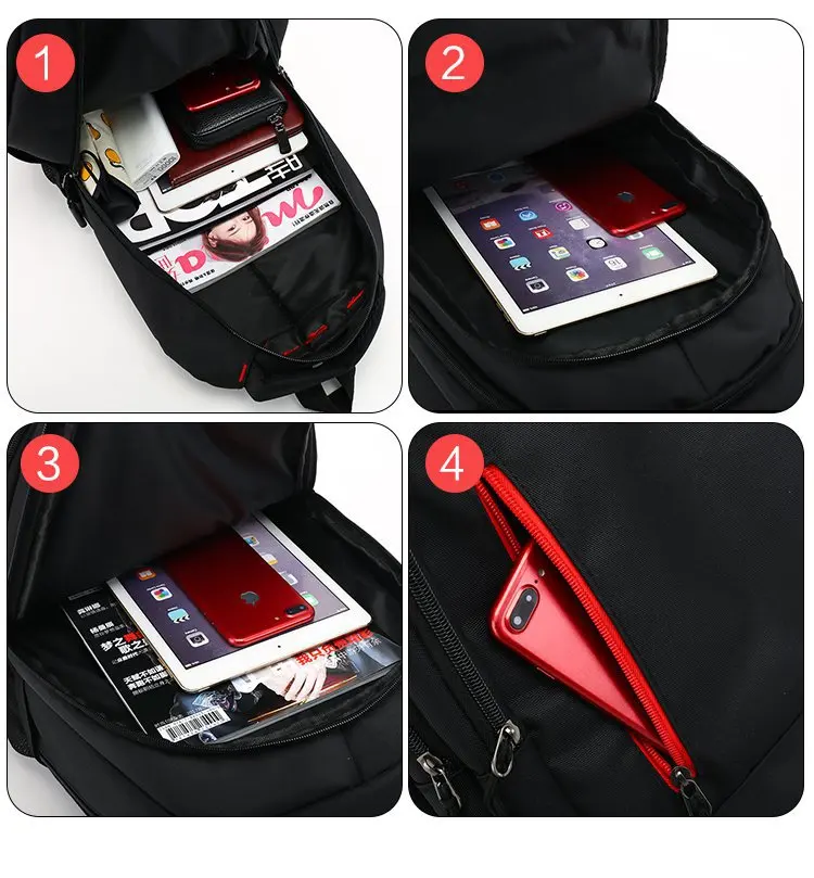 Hot Sale Nylon School backpack bags mochilas escolare Daily Travel Custom Logo Student backpack
