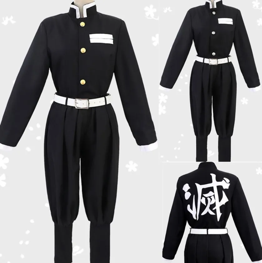 Japan Anime Kids Costumes Cosplay Slayer  Ghost Blade Uniform kill Suits