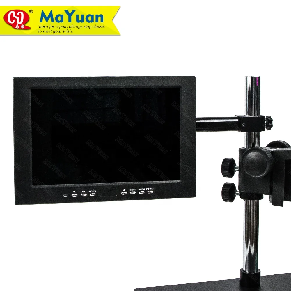 10.1 INCHES HD LCD Screen Display CCD Camera Digital Monocular Microscope for Micro Soldering Repair Work