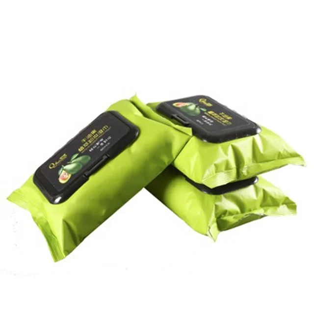 Makeup Remover Wipes Private Label Fruity Non-Alcoholic Face Cleansing Wet Wipes