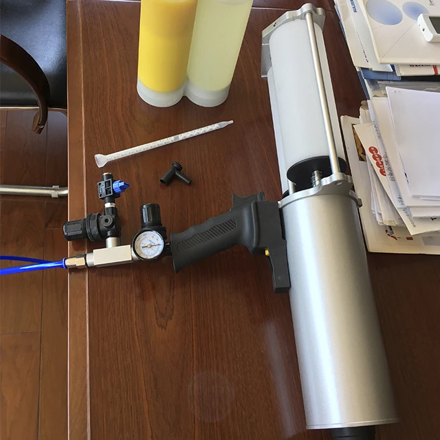 
1500ml two-component cold polyurea pneumatic cartridge spray gun polyurea 