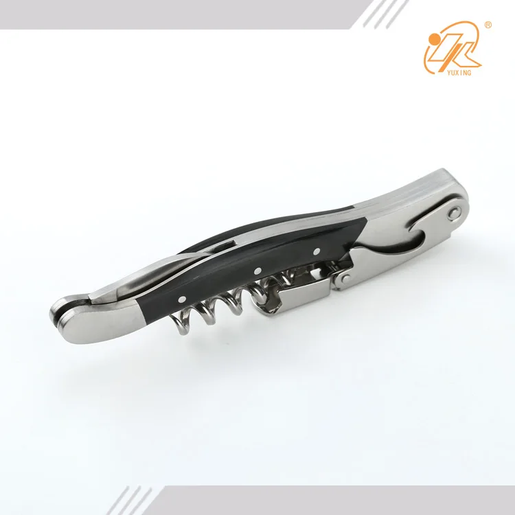 Great Cork Screw Rosewood Red Wood Wine Opener And Black Gift Box Set And Wooden Wine Bottle Waiters...