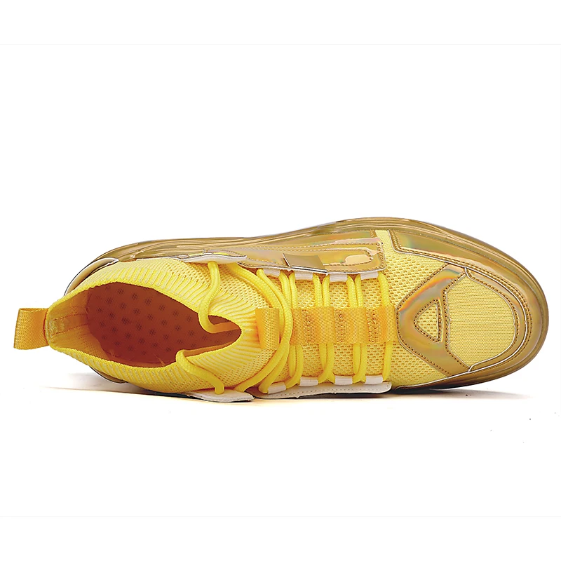 
 Зимняя Новая Мужская Супер Вельветовая ткань с высокой боковой воздушной подушкой большого размера мужская повседневная обувь на толстой подошве  