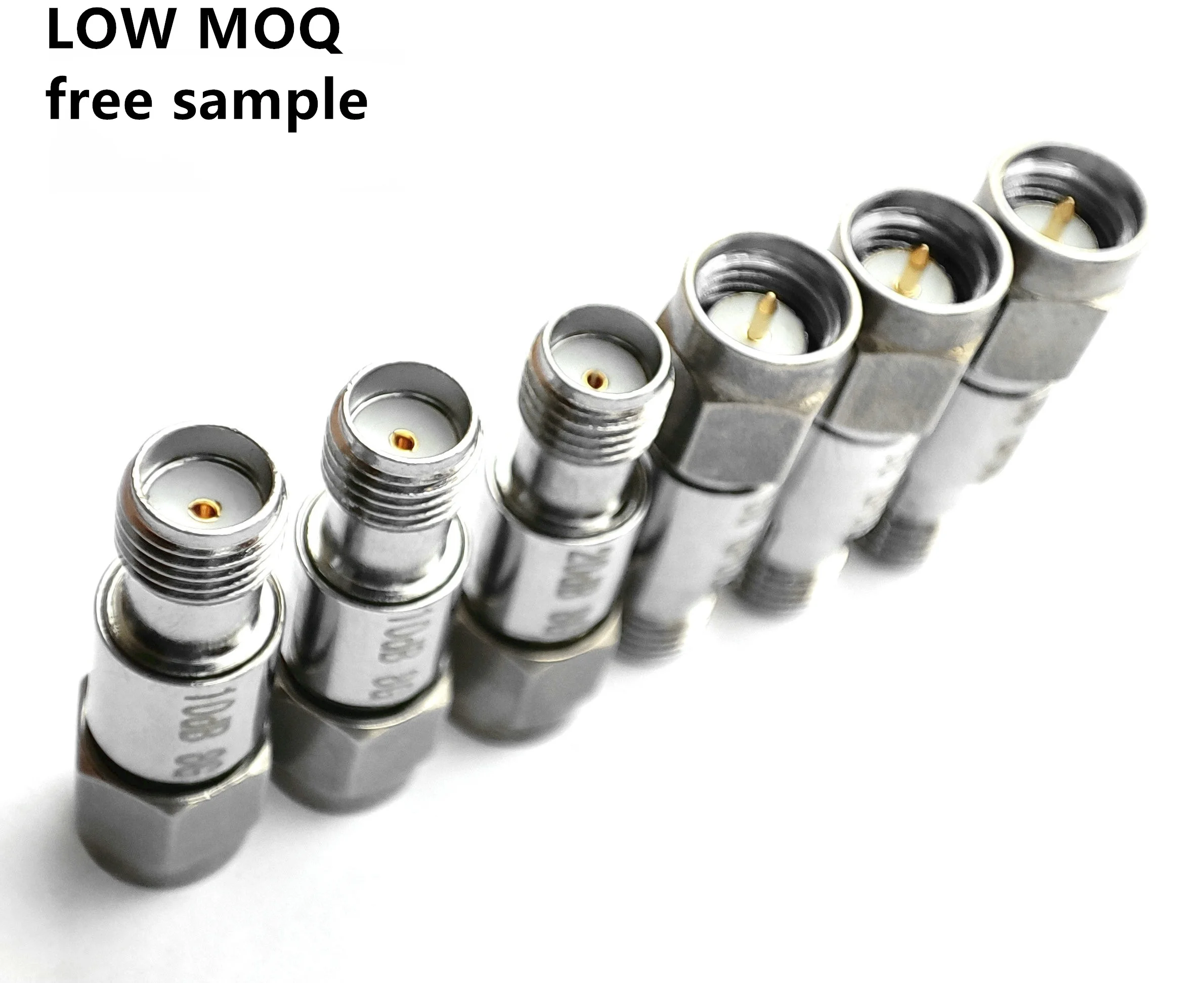 Cheap DC-6G  2W 1dB to 60dB SMA Type RF Coaxial Attenuator Test SMA Connector RF Coaxial Fixed Attenuator