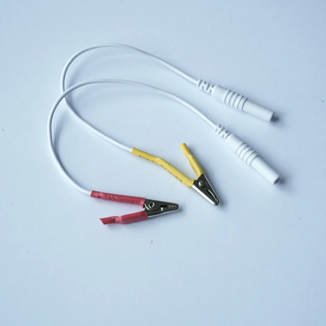 Alligator Electronic Clip Lead Wire Acuquncture Cable TENS Cable