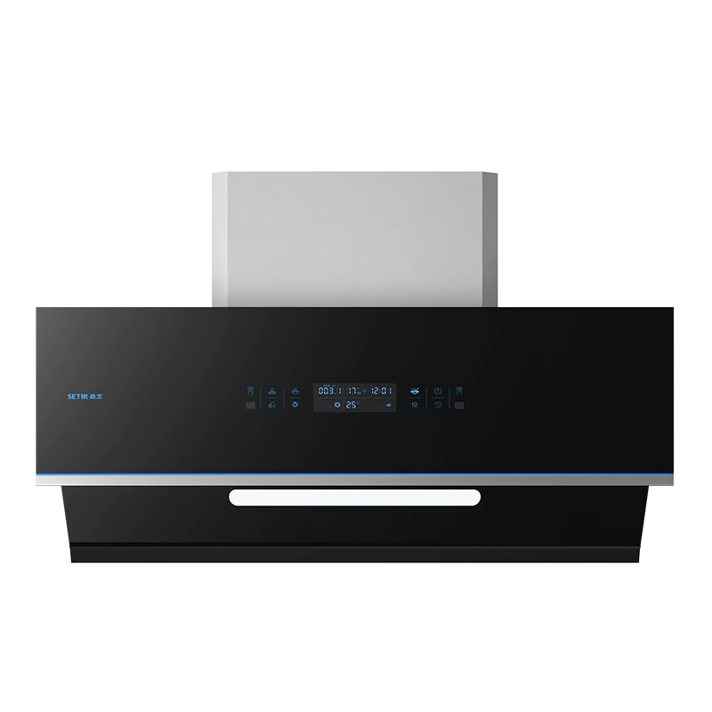 B530 high quality low price mini kitchen range hood golden supplier  hood chimney smoke extractor for cooking range