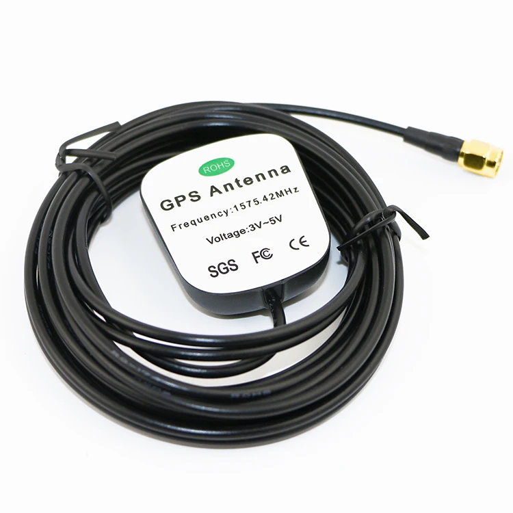  28dBi Автомобильная внешняя активная DVD-навигация камера ночного видения DVR GPS приемник антенна SMA адаптер