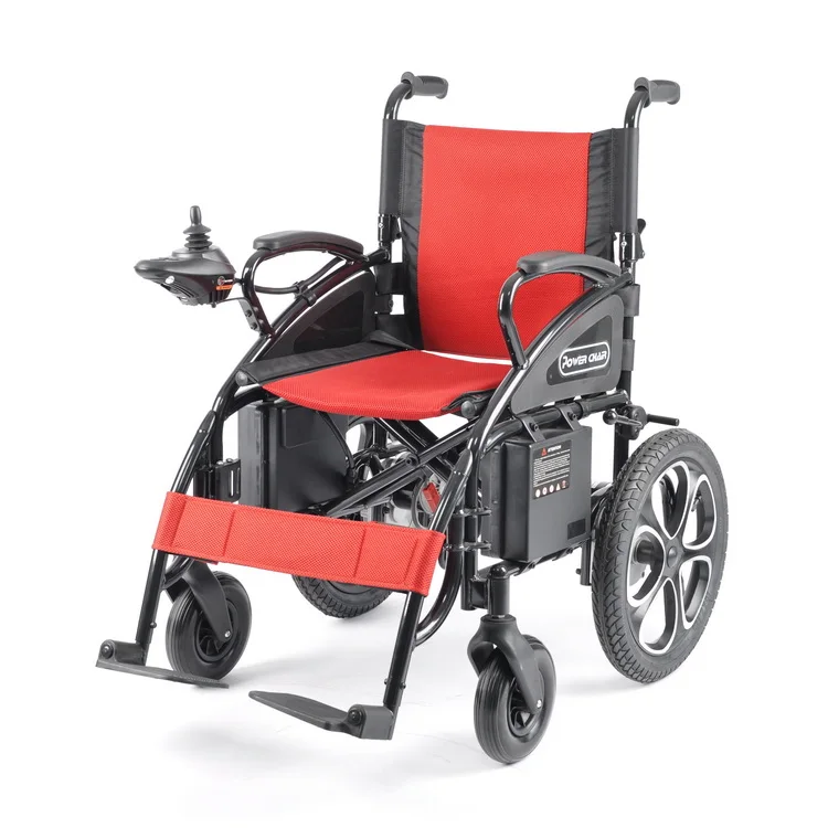 2022 Upgraded Brush Motor And Controller Electrically Powered Wheelchair