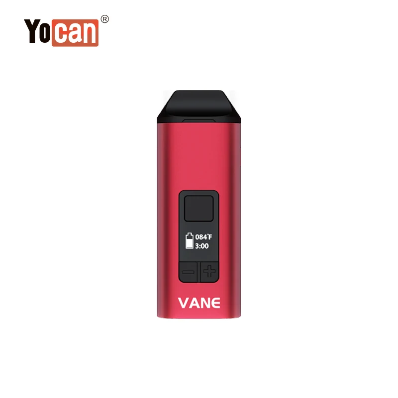 Best Selling  Yocan Vane Dry Herb Starter Kit with OLED Display Ceramic Heating Chamber Herbal Vaporizer Kit