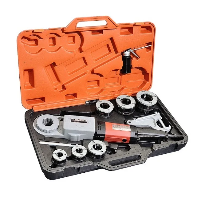 Low price and high quality electric pipe threading machine portable manual threading machine for sale