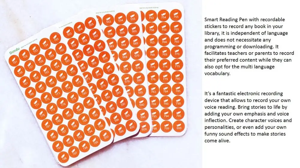 Factory Directly Sell Reading Pen Preschool Educational For Children