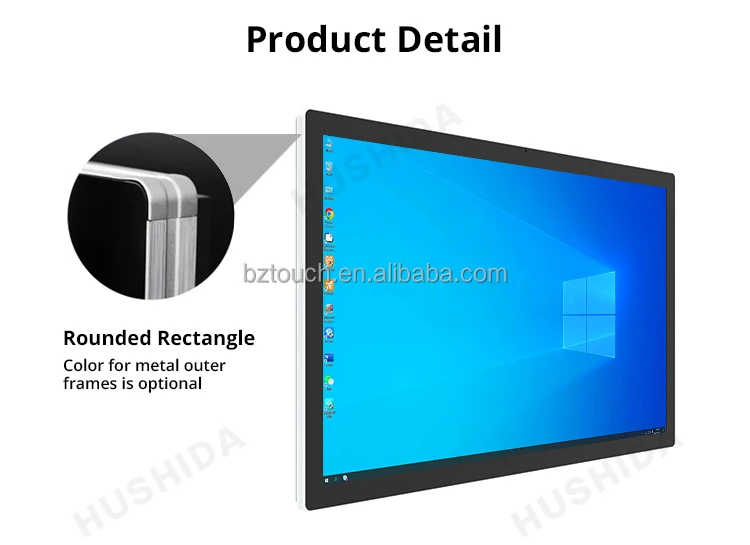 HD A Level Screen Android Interactive Digital Signage Ultra Wide Industrial Capacitive 1080P Portable Touch Screen Monitor