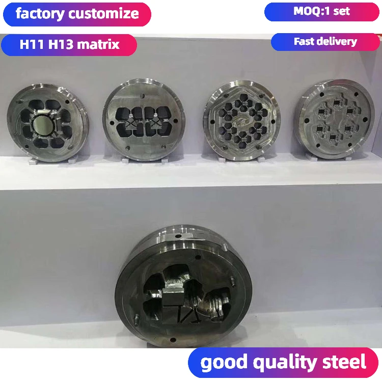 industrial architectural customized H13 extruding aluminum profiles heat sink large size extrusion mould