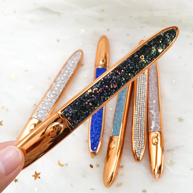 New Gold Crystal makeup Diamond glitter Eyeliner Pencil Lash Glue Eyelash Adhesive Liquid Magic Eye Liner Pen