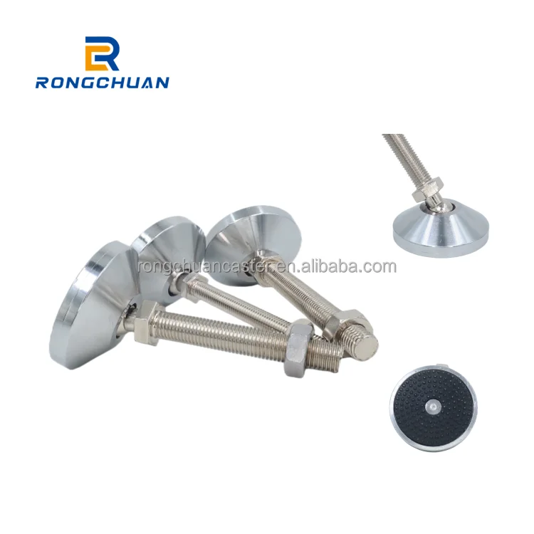 M12/16/18 Universal Steel Adjustable Feet  High Quality Steel for Conveyor Machine