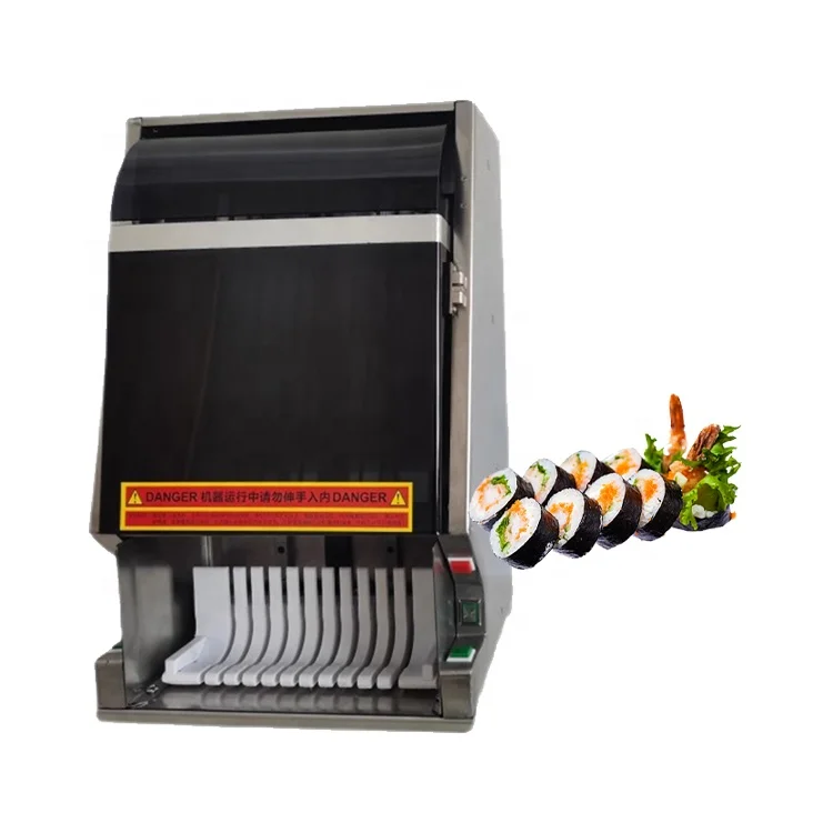 Japanese  Commercial Sushi Slicer Machine  Factory Japanese Korean sushi roll cutter Manual Sushi Cutter maker On Sale