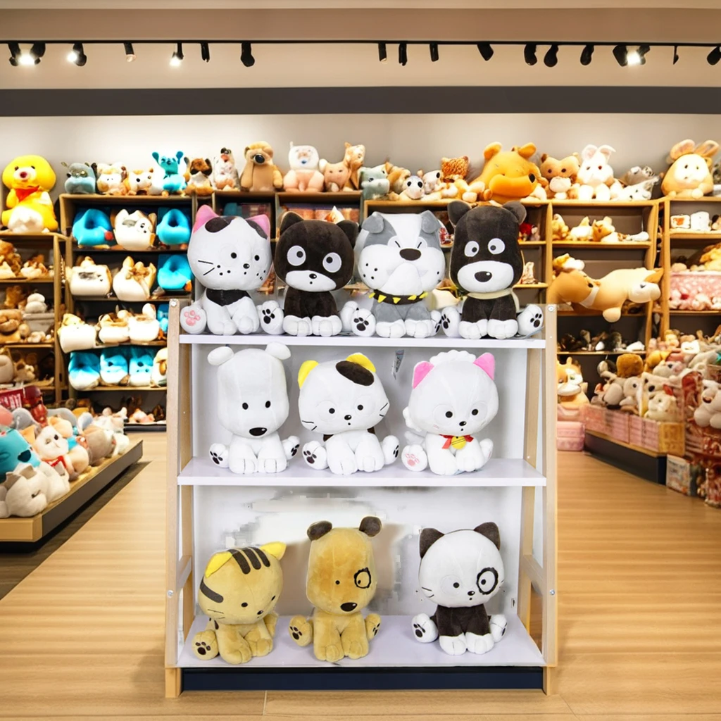 Wholesale in Stock Fast deliver Cheaper Price Stuffed Christmas Toy Moose Snowman Santa Claus Elf Plush Toys for Christmas