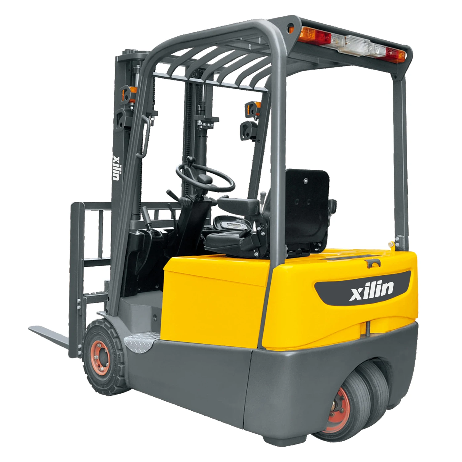 Xilin 2000kg 2ton 3 m 6.2m three wheel material handling equipment Electric Forklift Truck electric forklift
