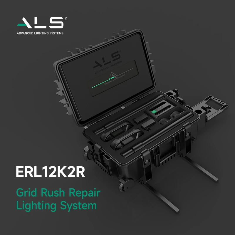 ALS Super Bright Solar Energy Storage Systems Energy Saving Repair Working Emergency Lights