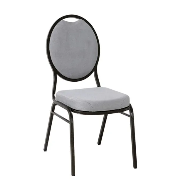 Factory Price Hotel Chair For Dining Hall Stackable Metal Chair Cheap Banquet Chairs