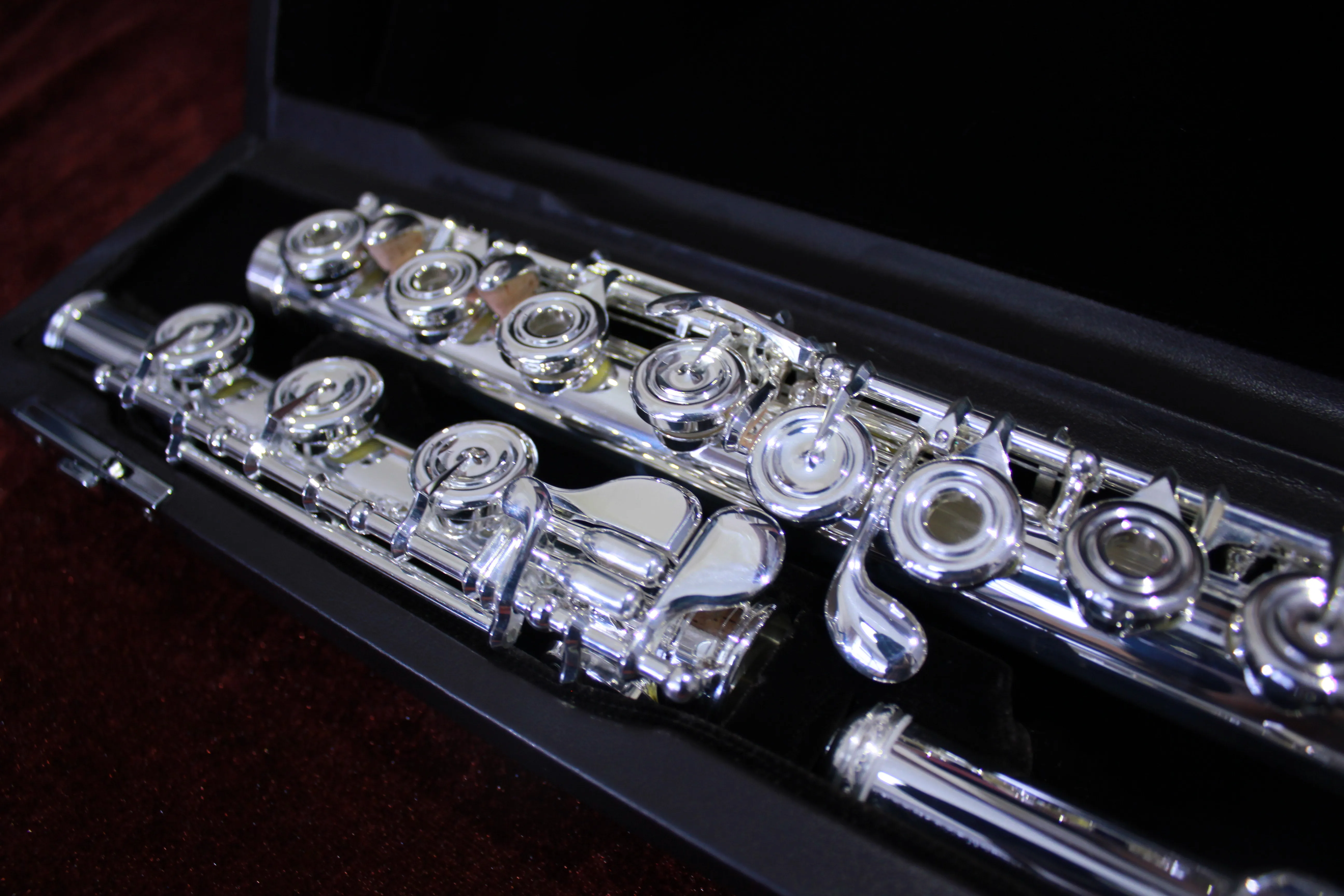 2021 New Technology Professional Recorder Nickel Silver Key E Mechanism Flute For Sale