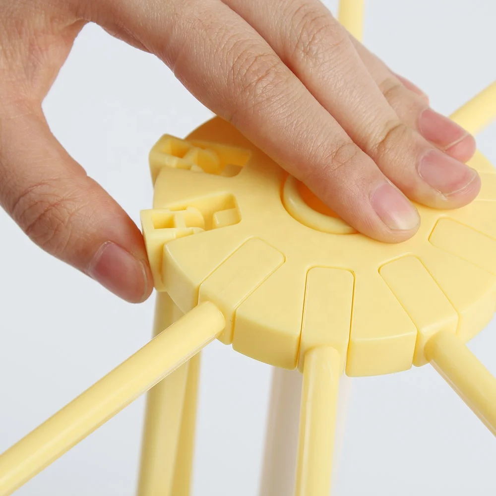 Пластиковая Складная Сушилка для лапши с 10 Вешалками Для домашнего использования