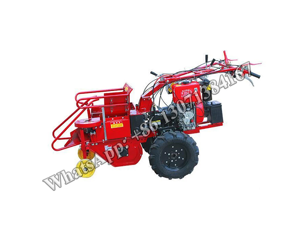 Widely Used Corn Reaper, Mini Corn Combine Harvester, For Sale Corn Reaper Machine Small 13HP Maize Harvester Machinery