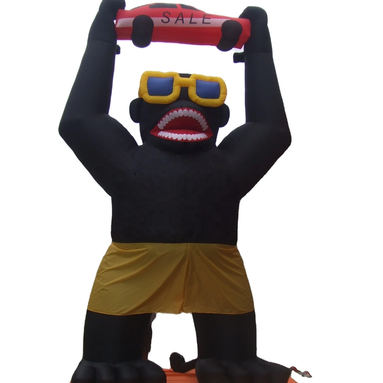 Inflatable gorilla advertising model factory customized inflatable model