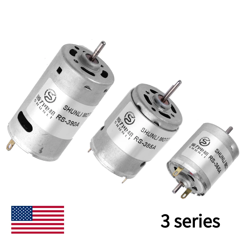 Shunli Custom 12v 24v Brushless 775 Electric Dc Motor For Welding Machine Portable Dc Motor