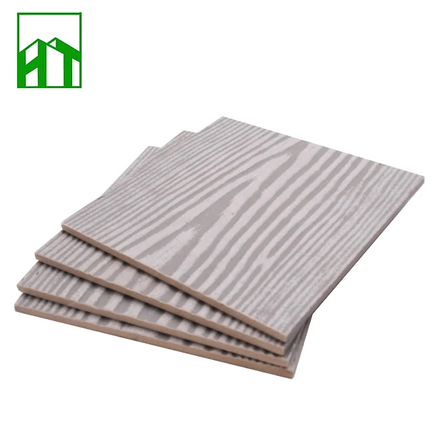 
Guangxi high quality fiber cement lightweight exterior log siding wholesale 