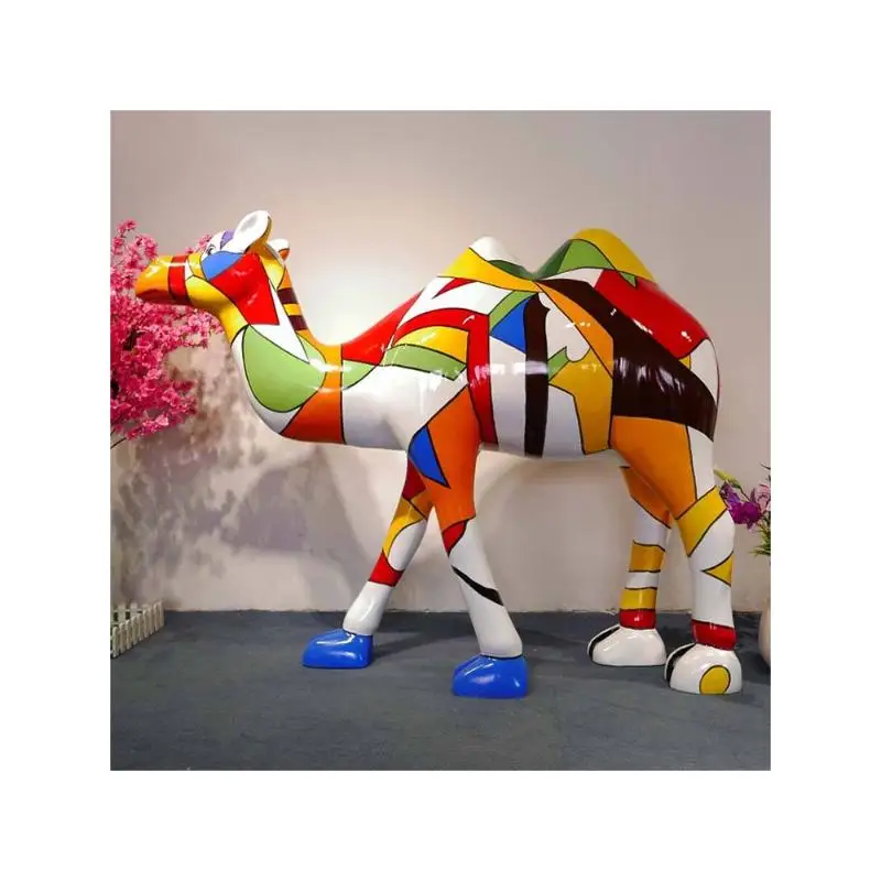 Simulated custom size 2M Camel Ornament Statue Camel Statue Camel Sculpture