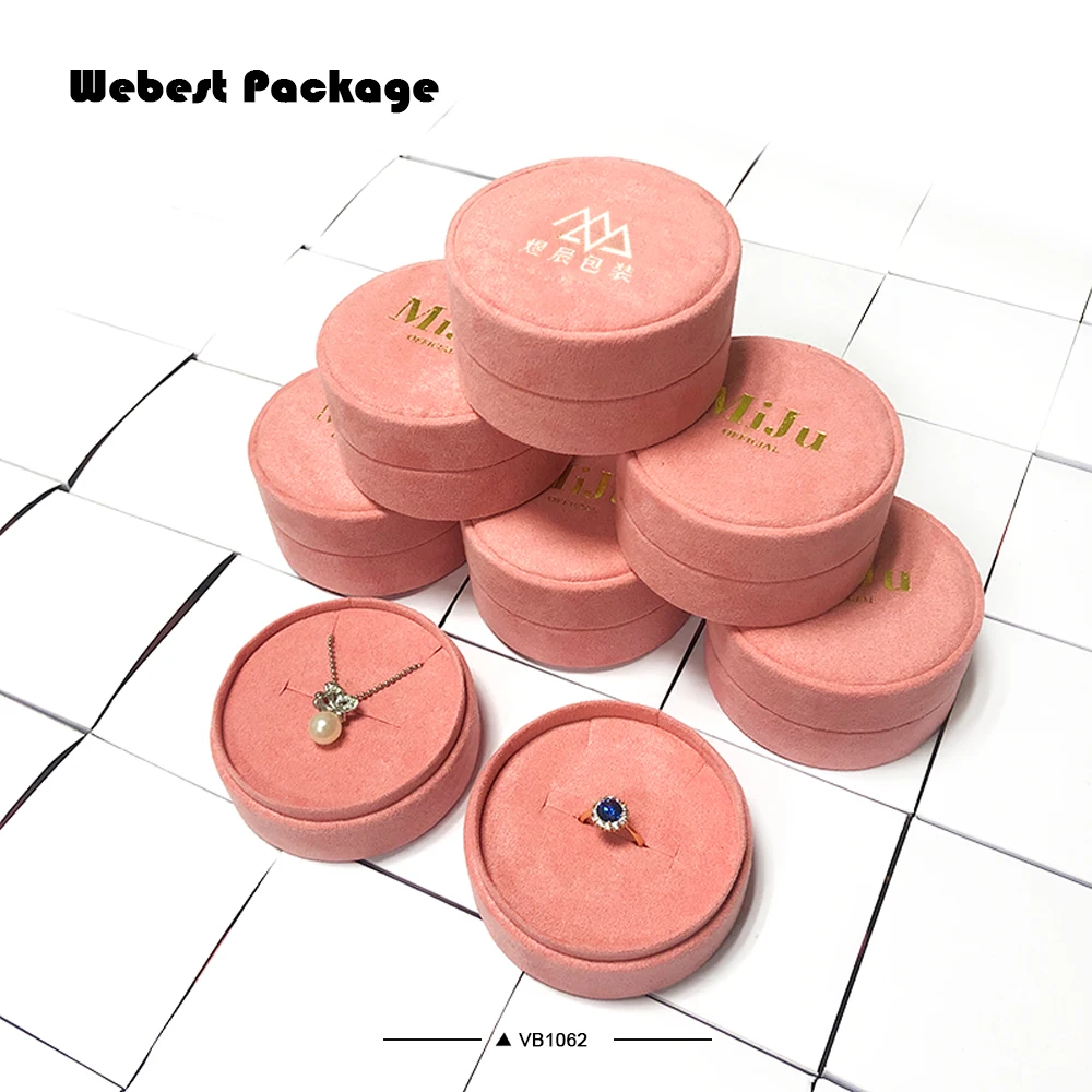 Webest Package round jewellery packaging small wedding gifts box for guests