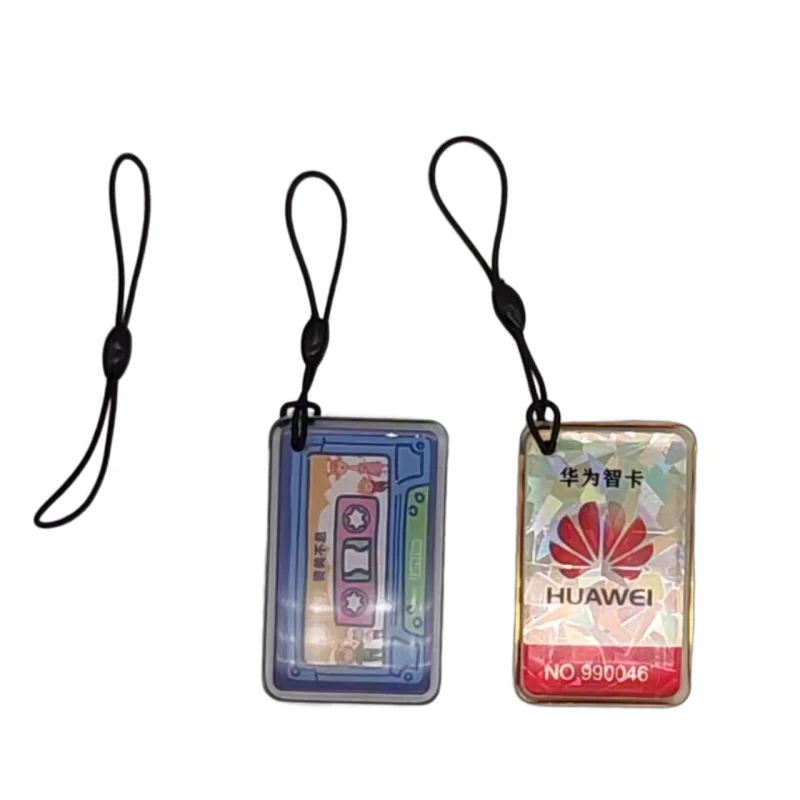13.56mhz 40*25mm Custom  NFC Tag  MIFARE Ultralight EV1 RFID Epoxy   Card  For Amusement park