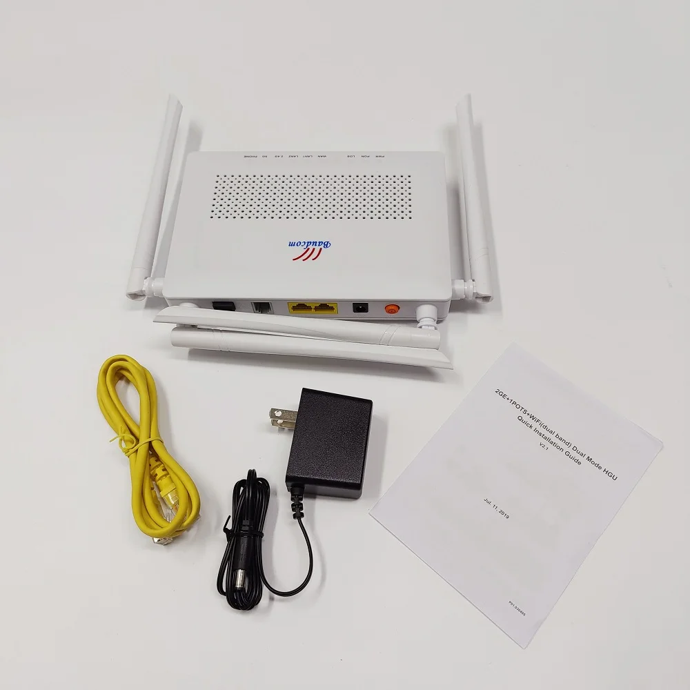 GPON EPON Dual mode 2LAN Telephone AC WIFI XPON ONT