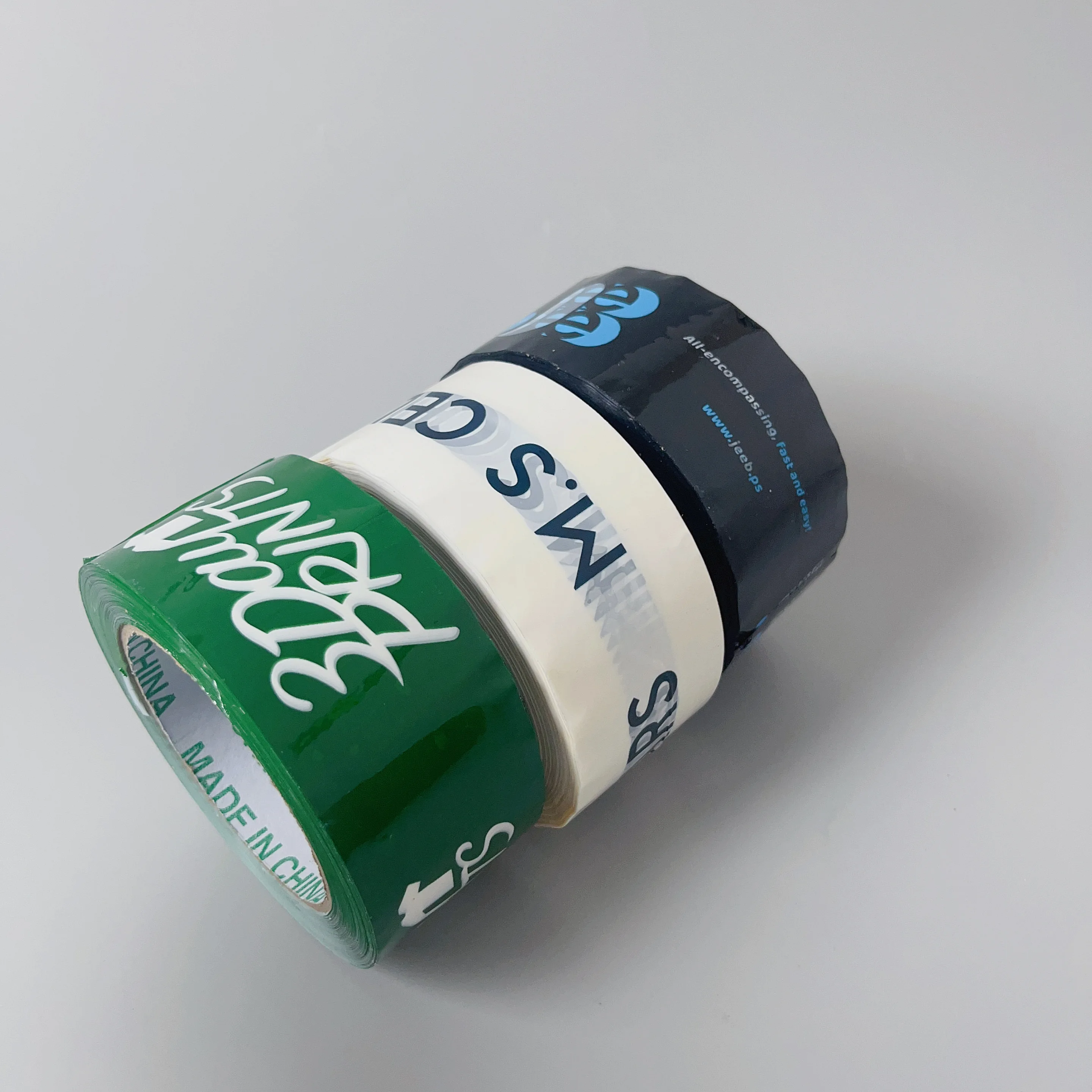 Custom 2 inch 100m tape Custom Printed Your Own Logo  paper packing tape with logo