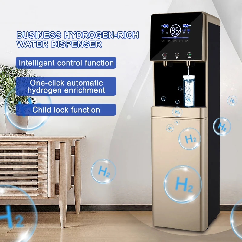 CAMAZ Original Factory Commercial RO 3000ppb Hydrogen Rich Water Dispenser Smart Water Filters Purifier Device