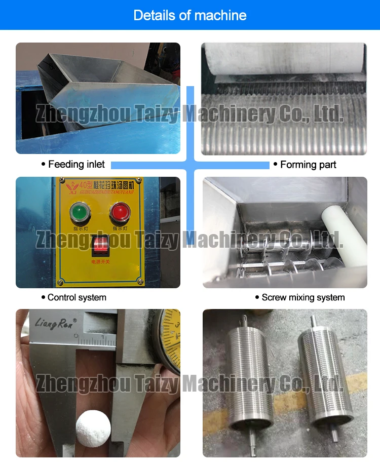 commercial cassava pearl forming machine tapioca pearl machine for making popping boba