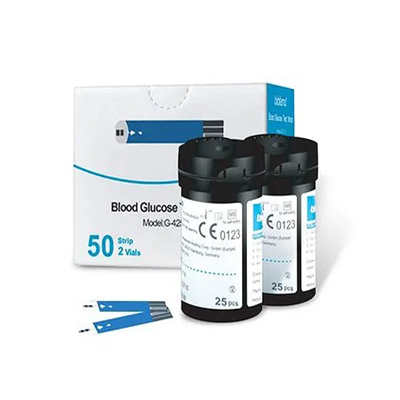 YTD Clinical Proved Glucose Test Strip for Glucose Monitor Home Blood Glucose Test Strip Test Diabetic Tester CE Manual 2 Years