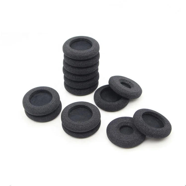 Doughnut foam ear cushion with anti-dust mesh sponge ear pads replacements for SupraPlus and Encore Headsets